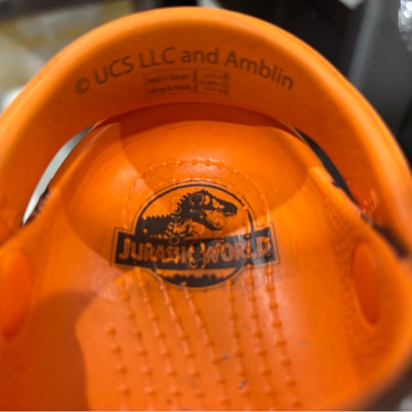 Jurassic Park Crocs size 8C - Picture 5 of 6